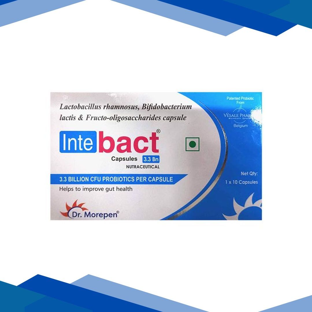 INTEBACT 3.3BN NUTRACEUTICAL Capsule 10’s