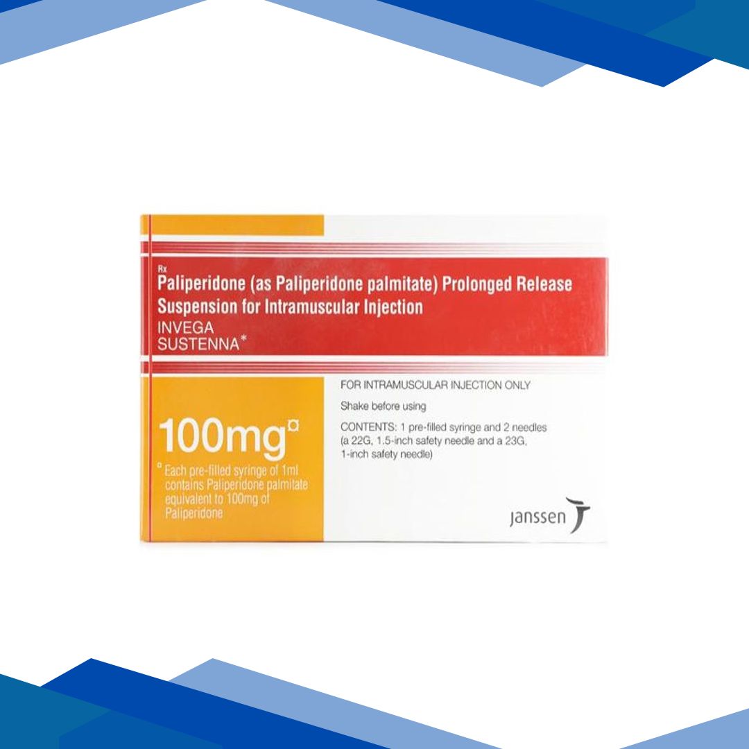 Invega Sustenna 100mg Injection(Pfs) 1’s
