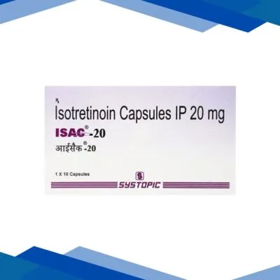 Isac 20mg Capsule 10’S