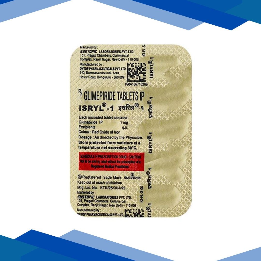 Isryl 1mg Tablet 10’S