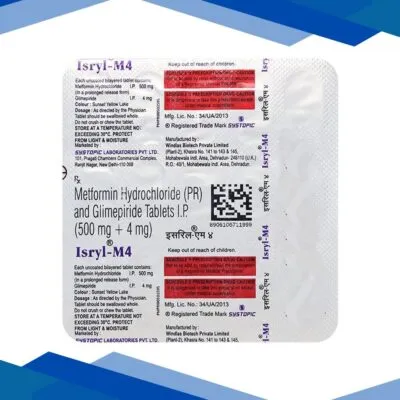 ISRYL M 4mg Tablet 15’s