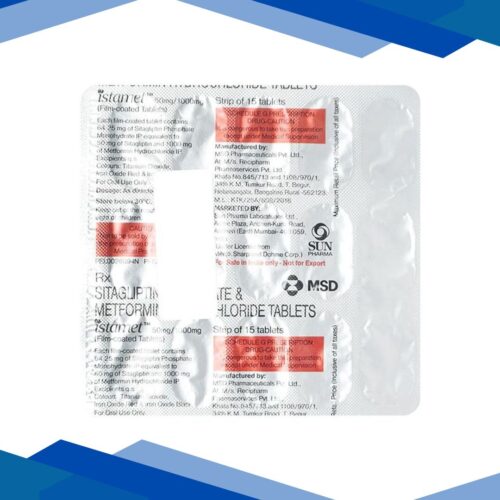 Istamet 50/500mg Tablet 15’S