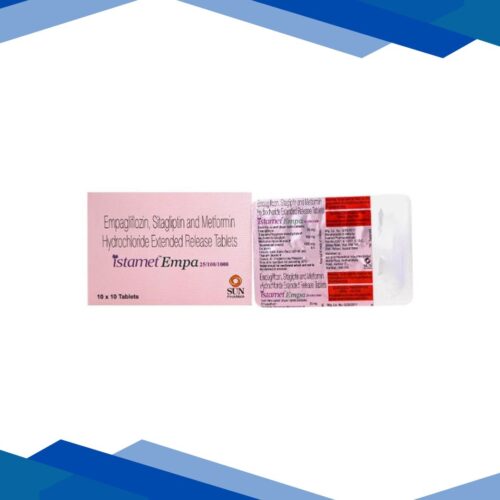 ISTAMET EMPA 25/100/1000 Tablet 10’s