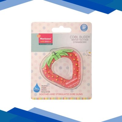 J.L.Morison Cool Buddy Water Teether – Strawberry shape