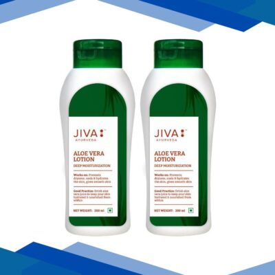 Jiva Ayurveda Aloe Vera Lotion (Pack of 2 x 200 ml) 1’s
