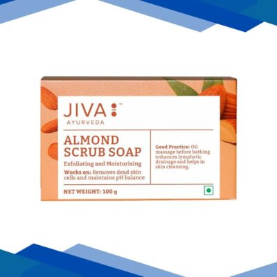Jiva Ayurveda Bathing Soap – Almond 100 gm
