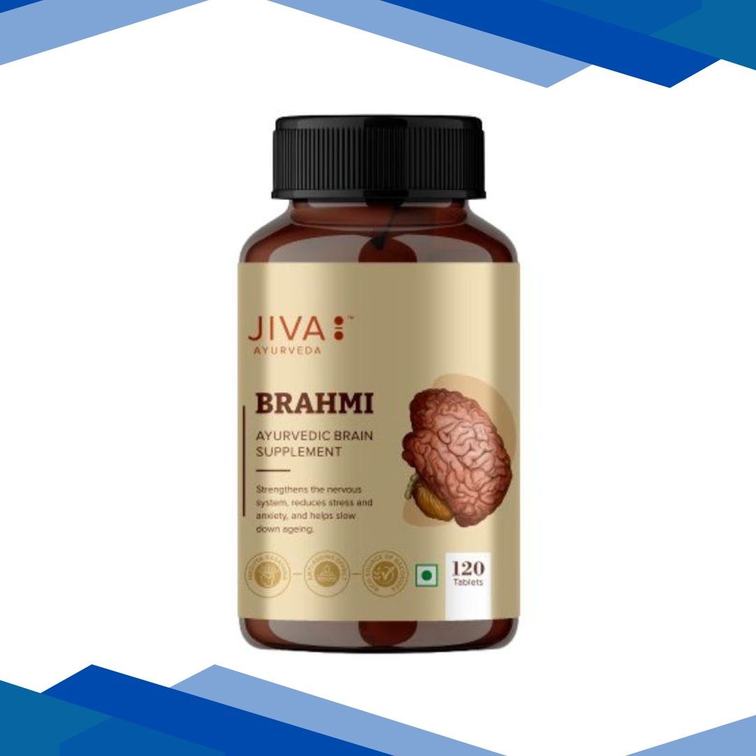 Jiva Ayurveda Brahmi Tablets 120’s