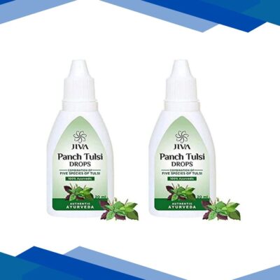 Jiva Ayurveda Panch Tulsi Drops (Pack of 2 x 20 ml) 1’s