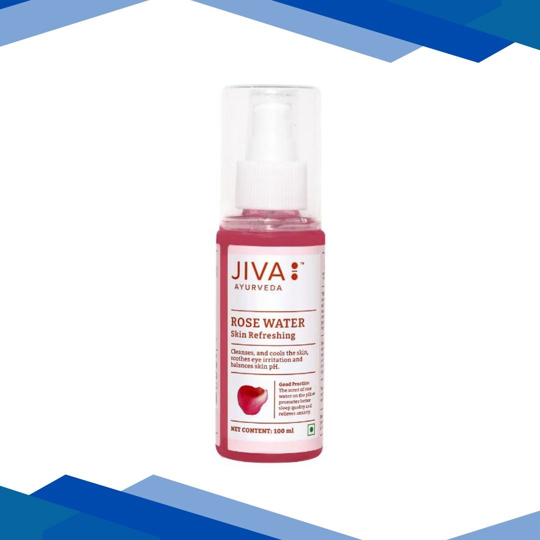 Jiva Ayurveda Rose Water Skin Refreshing 100 ml