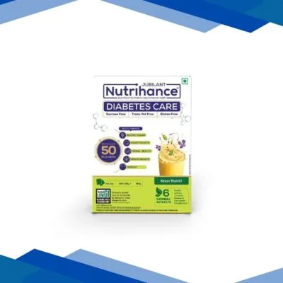 Jubilant Nutrihance Diabetes Care Sachet – Kesar Elaichi (Pack of 10’s x 35 gm)