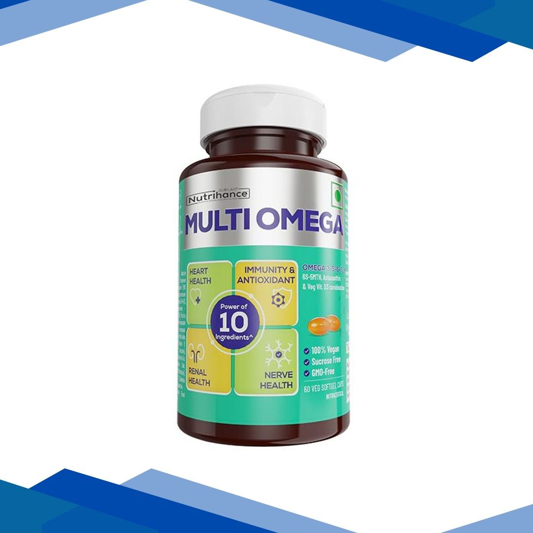 Jubilant Nutrihance Multi Omega Veg Softgel Capsule 60’s