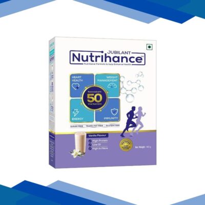 Jubilant Nutrihance Nutrition Powder – Vanilla Flavour 400 gm