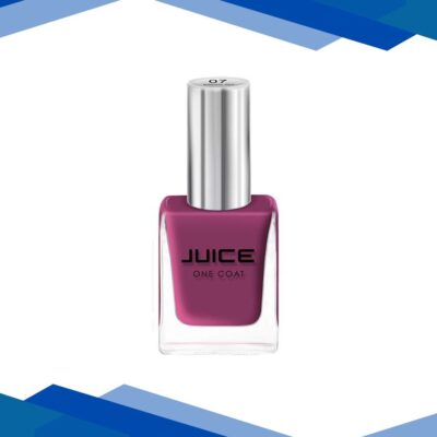 JUICE One Coat Long Lasting Quick Dry Chip Resistent Nail Polish MINERAL RED 7 11 ml