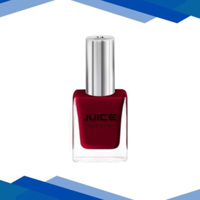 JUICE One Coat Long Lasting Quick Dry Chip Resistent Nail Polish ROSE RED 14 11 ml