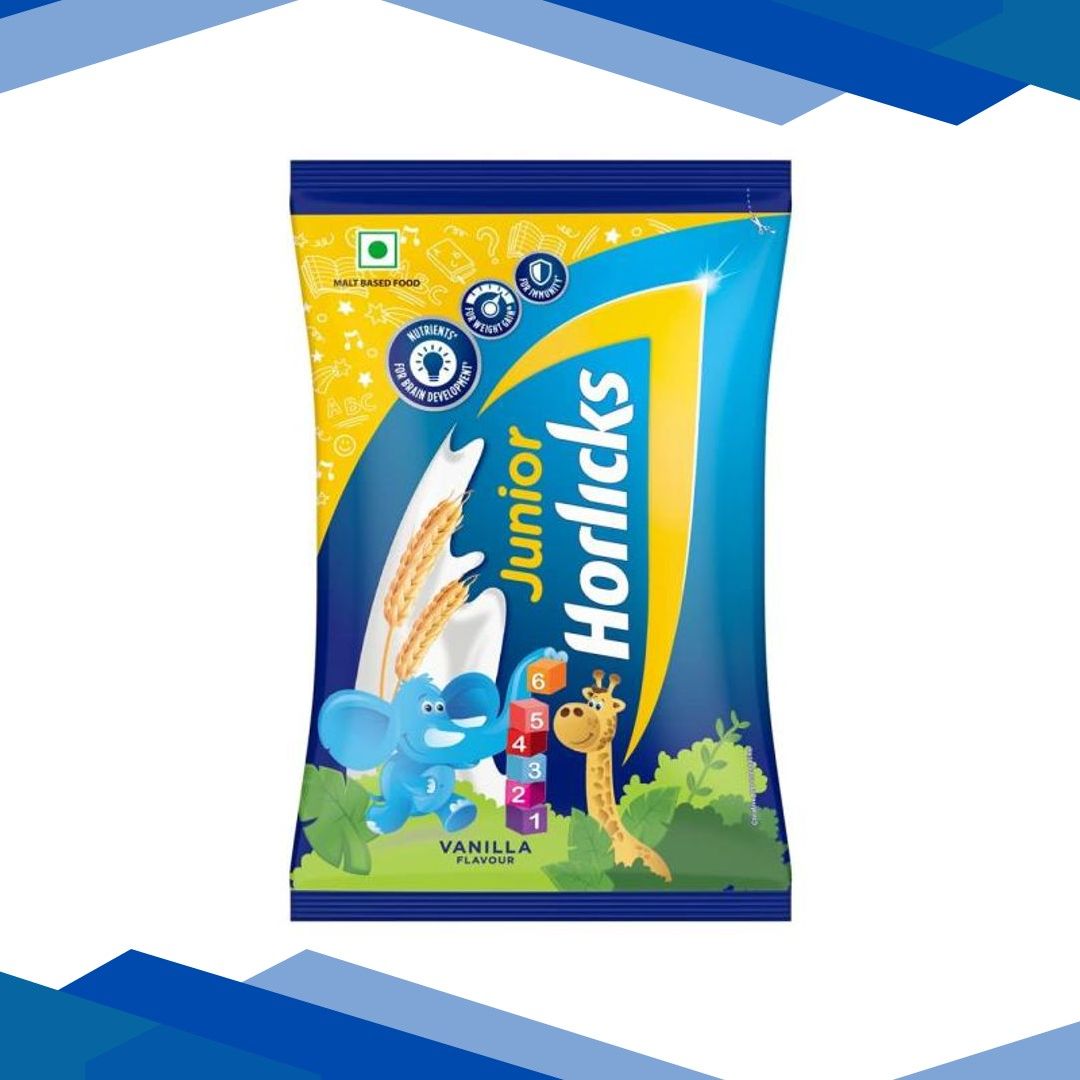 Junior Horlicks (2 to 6 Years) Powder – Vanilla (Pouch) 400 gm