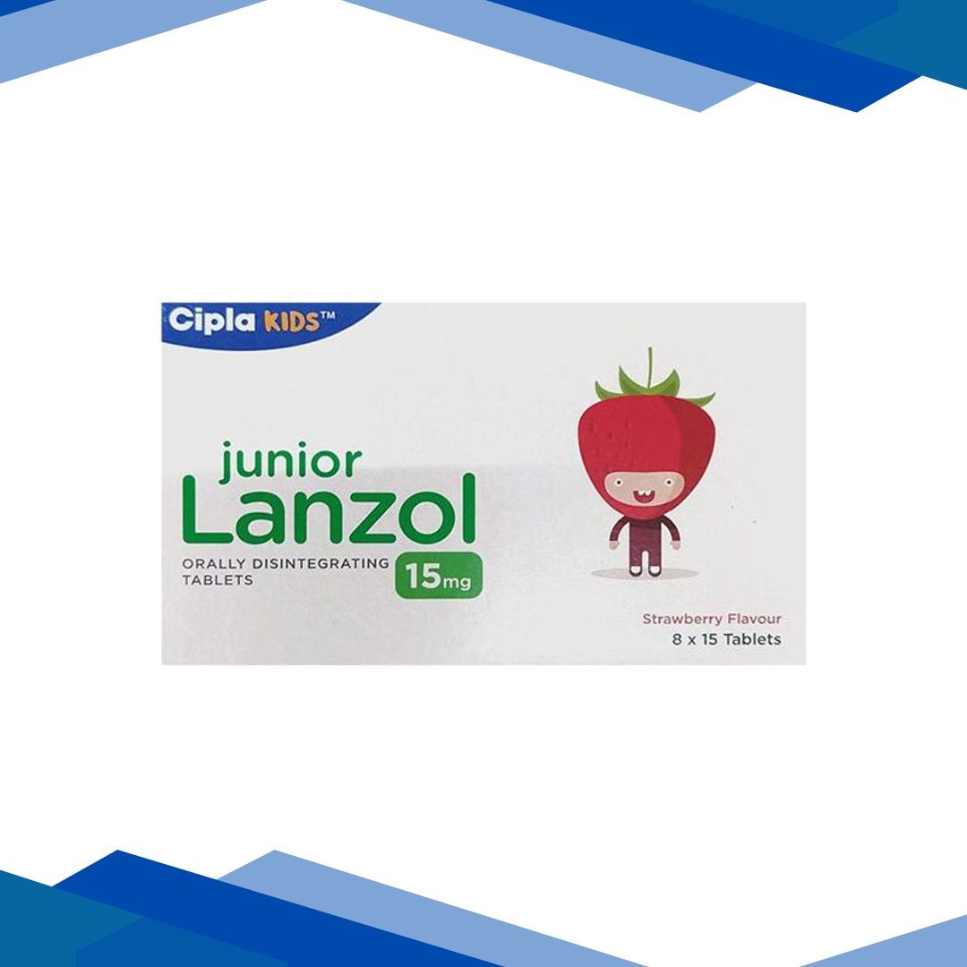 JUNIOR LANZOL STRAWBERRY FLAVOUR Tablet 15’s