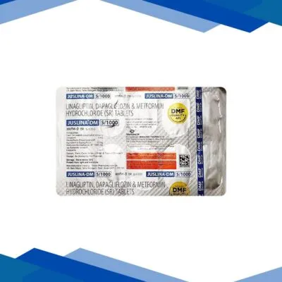 JUSLINA DM 5/1000 Tablet 10’s