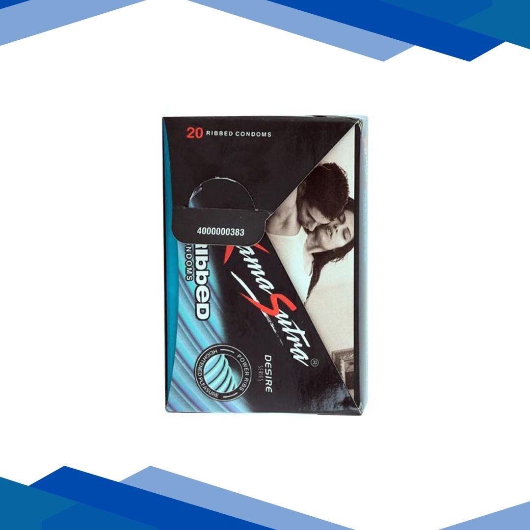 Kamasutra Condoms – Ribbed 20’s