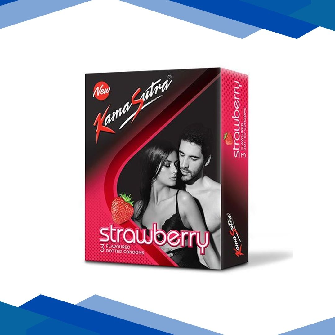 Kamasutra Condoms – Strawberry 3’s