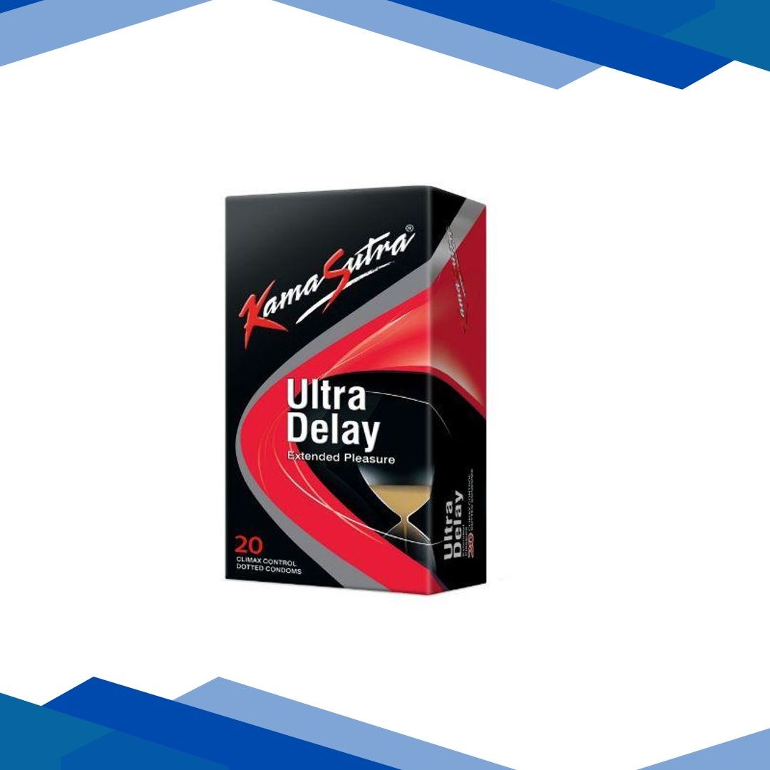 Kamasutra Ultra Delay Dotted Condoms 20’s
