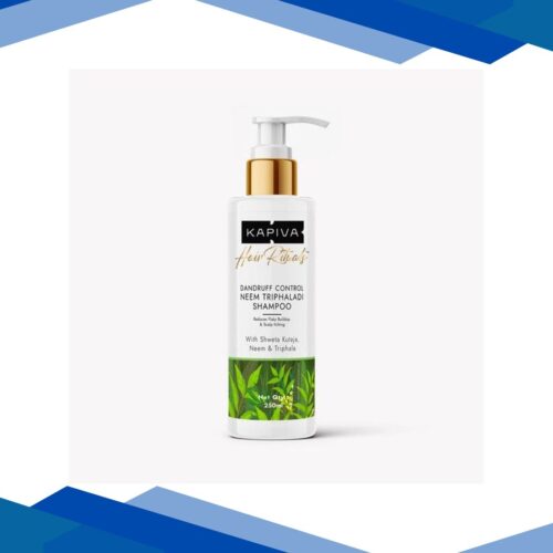 Kapiva Hair Rituals Dandruff Control Shampoo – Neem & Triphala 250 ml
