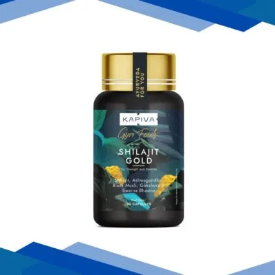 Kapiva Shilajit Gold Capsule 30’s