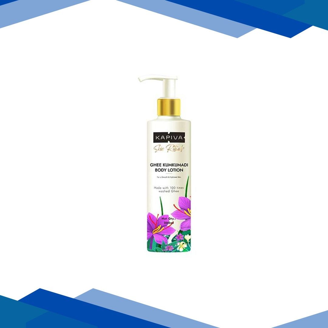 Kapiva Skin Ritualsghee Kumkumadi Body Lotion 200 ml