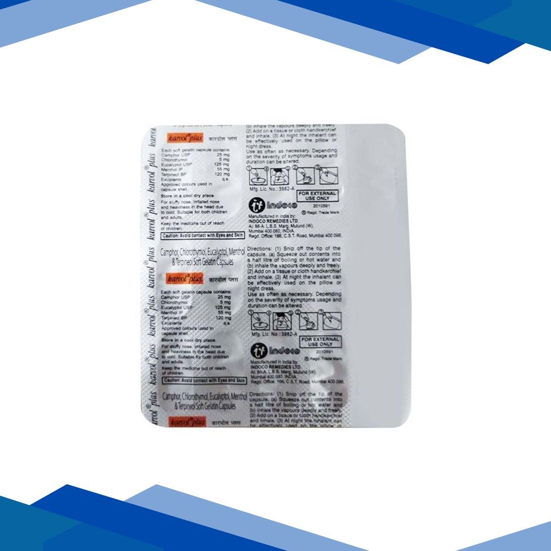 KARVOL PLUS Capsule 15’s