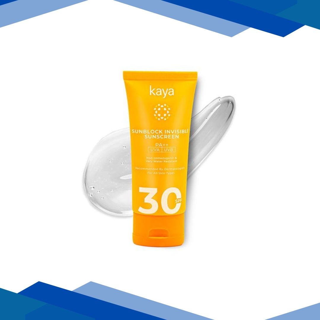 Kaya Clinic Sunblock Invisible Sunscreen Spf 30 Pa++ 50 gm