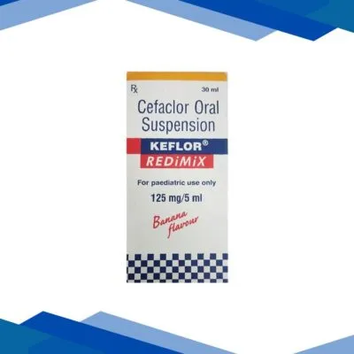 KEFLOR REDIMIX BANANA FLAVOUR 125mg Oral Suspension 30ml