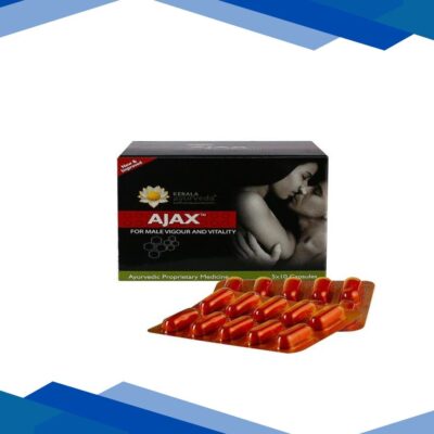Kerala Ayurveda Ajax Capsules (Pack of 5 x 10’s)