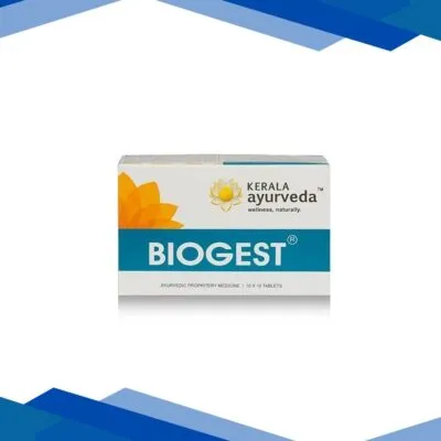 Kerala Ayurveda Biogest Tablet (Pack of 10 x 10’s)