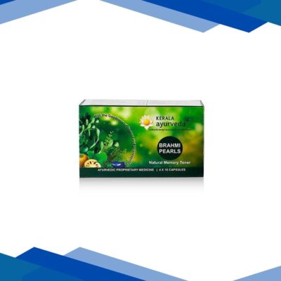 Kerala Ayurveda Brahmi Pearls Capsules (Pack of 4 x 10’s)