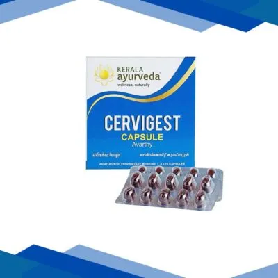 Kerala Ayurveda Cervigest Softgel Capsule (Pack of 10 x 10’s)