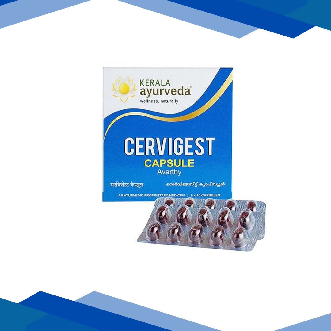 Kerala Ayurveda Cervigest Softgel Capsule (Pack of 10 x 10’s)