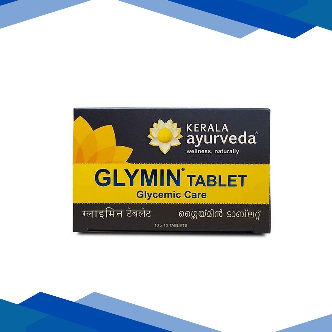 Kerala Ayurveda Glymin Tablet (Pack of 10 x 10’s)