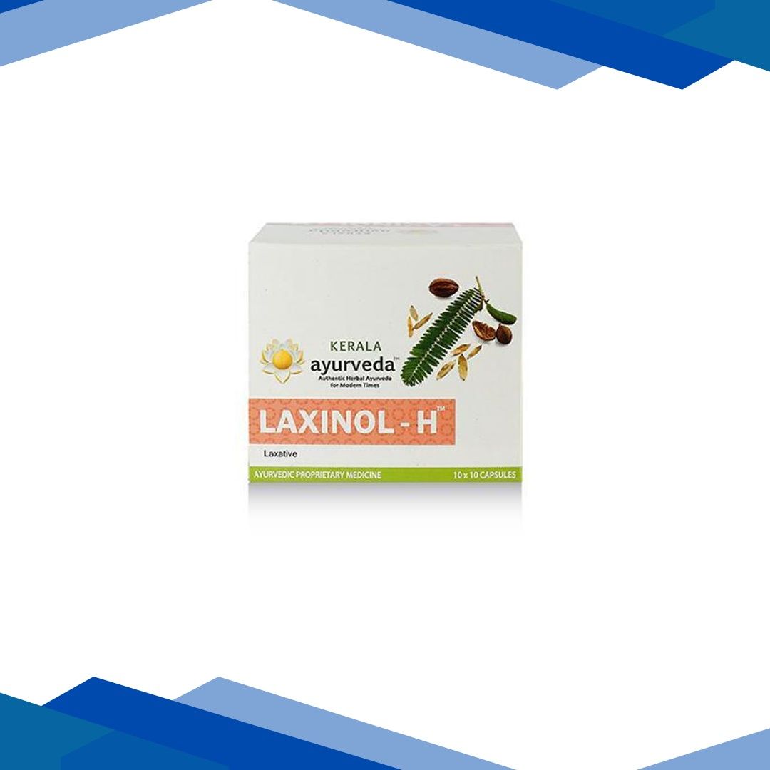 Kerala Ayurveda Laxinol-H Capsule (Pack of 10 x 10’s)