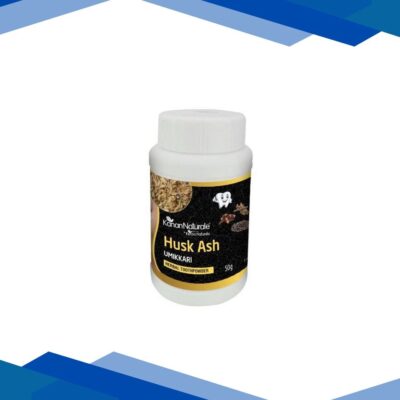 Kerala Naturals Husk Ash Umikkari Herbal Toothpowder 50 gm