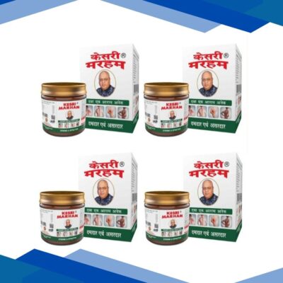 Kesri Marham Pain Relief Ointment (Pack of 4 x 100 gm) 1’s