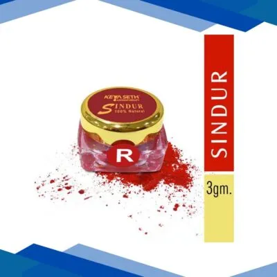 Keya Seth Aromatherapy 100% Natural Dust Sindoor Red 3 gm