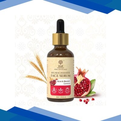 Khadi Essentials 10% Niacinamide Face Serum with Pomegranate For Acne & Blemish Control 30 ml