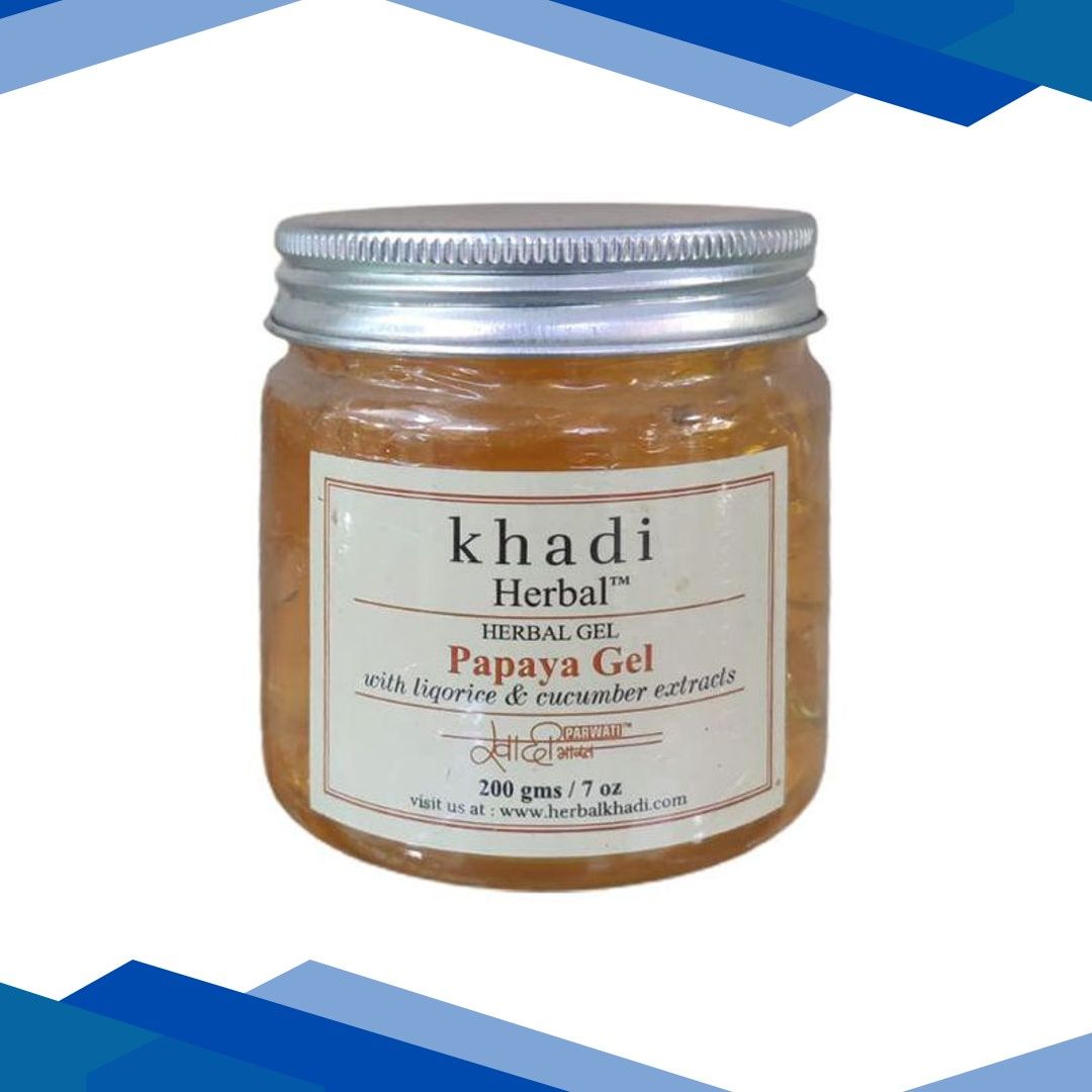 Khadi Herbal Facial Gel – Papaya 200 gm