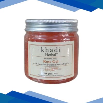 Khadi Herbal Facial Gel – Rose 200 gm