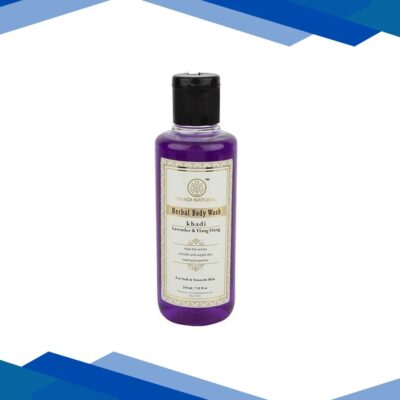 Khadi Natural Herbal Body Wash – Lavender & Ylang Ylang 210 ml