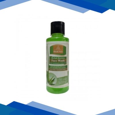 Khadi Pure Herbal SLS Paraben Free Face Wash – Aloevera 210 ml