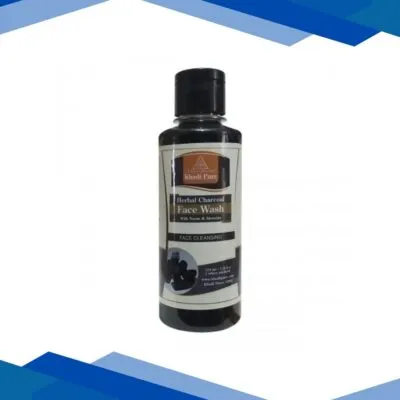 Khadi Pure Herbal SLS Paraben Free Face Wash – Charcoal 210 ml