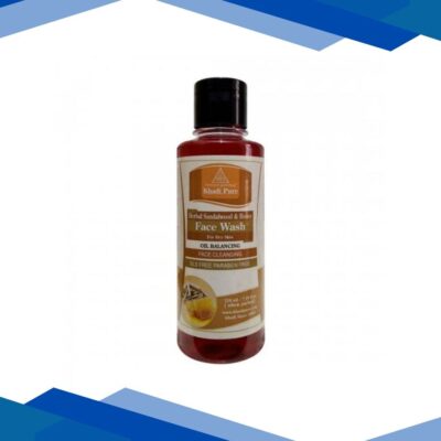 Khadi Pure Herbal SLS Paraben Free – Sandalwood & Honey 210 ml