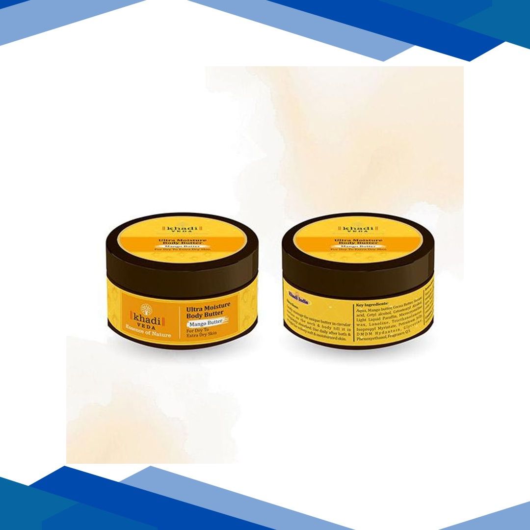 Khadi Veda Ultra Moisture Body Butter – Mango Butter 200 ml