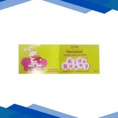 Kids Bunny Strawberry Mint Flavour Dental Gel 80gm