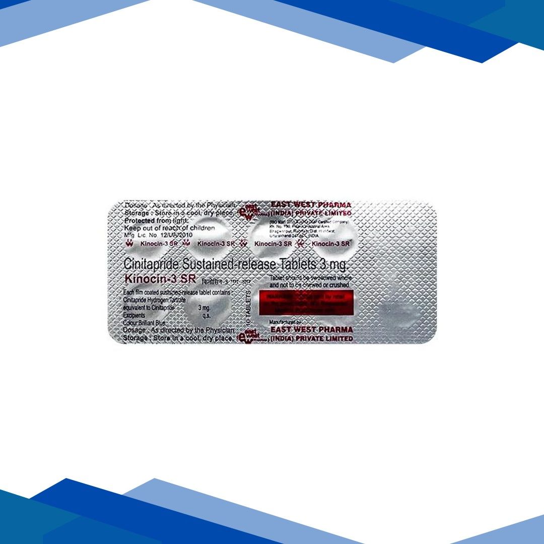 Kinocin SR 3mg Tablet 10’S